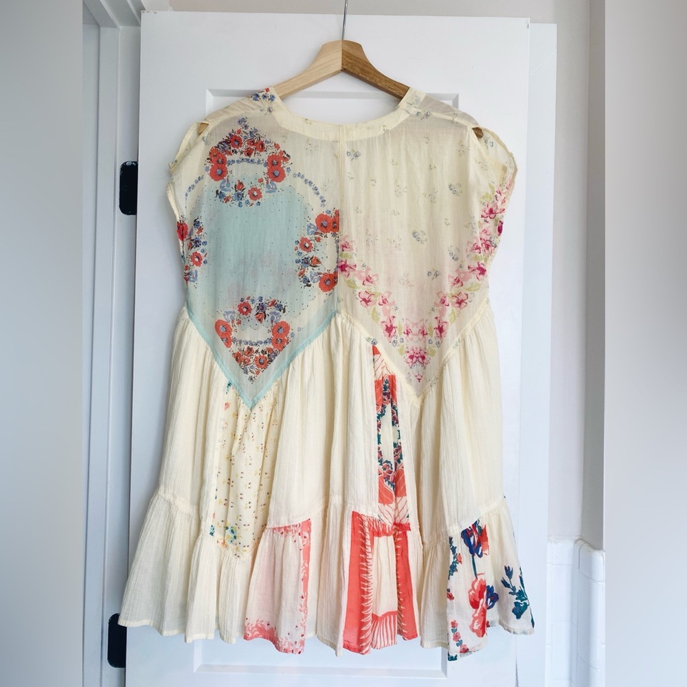 Free People Mended with Scarves Mini Dress - Picture 5 of 10